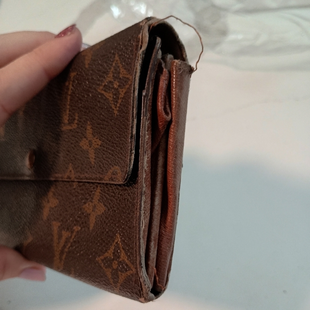 Auth Louis Vuitton Monogram Pochette Porte Monnaie Credit Wallet - Picture 8 of 14